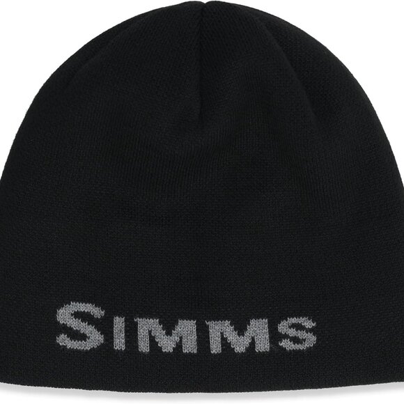 Simms Fishing Beanie Everyday Black Unisex NEW - Picture 2 of 4